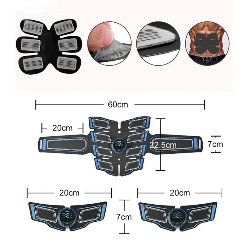 Stimulateur Musculaire EMS – Électrostimulation Abdos & Corps