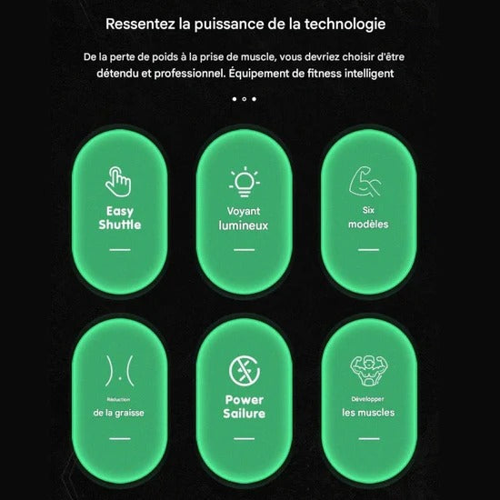 Stimulateur Musculaire EMS – Électrostimulation Abdos & Corps