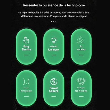 Stimulateur Musculaire EMS – Électrostimulation Abdos & Corps