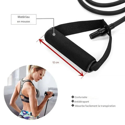 FitResist™ – Bandes Élastiques d'Entraînement – Set Musculation & Yoga