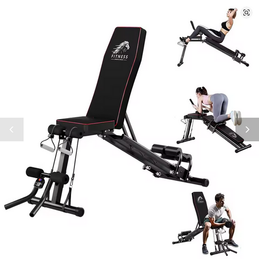 Banc de Musculation Réglable – Home Gym Professionnel 400 kg