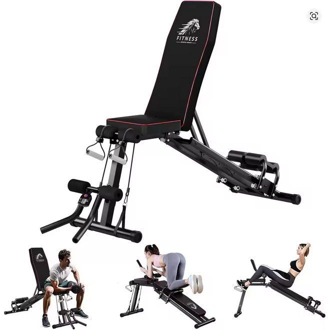 Banc de Musculation Réglable – Home Gym Professionnel 400 kg